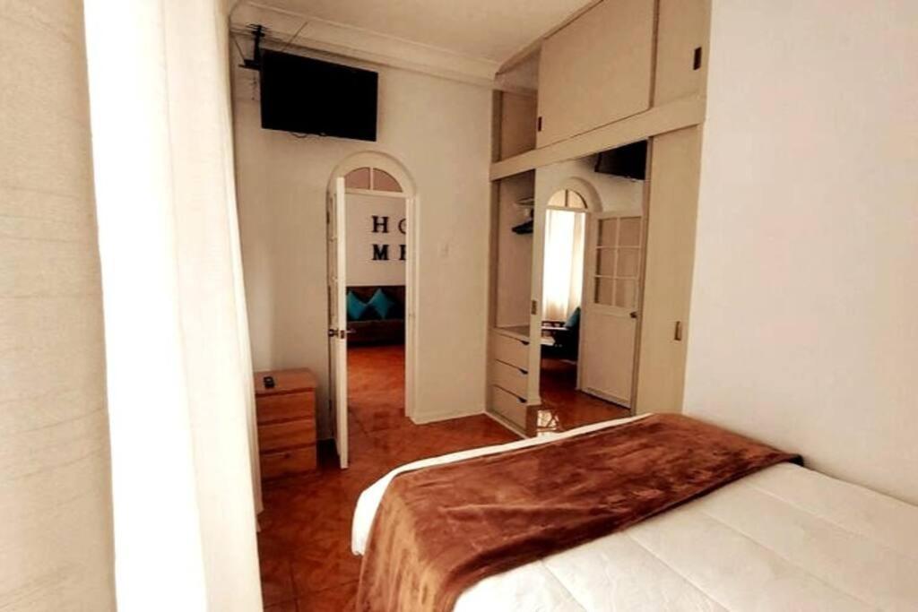 Apartamento Entero En Centro De Miraflores - 2 Habitaciones ลิมา ภายนอก รูปภาพ